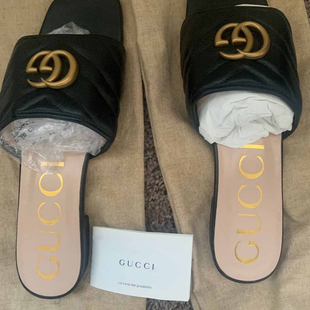Womens Gucci Slippers - Picture 1 of 6